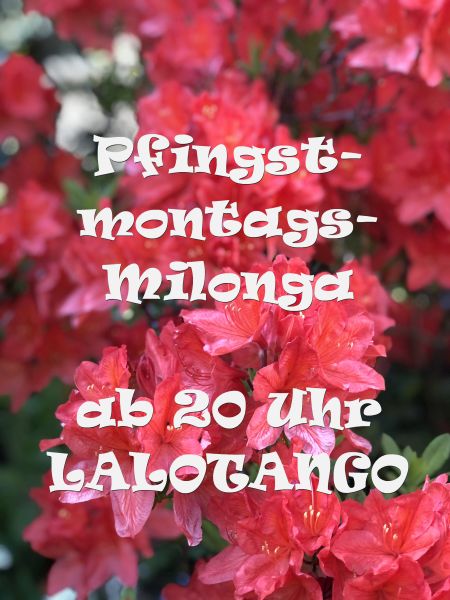 Pfingstmontags-Milonga im LALOTANGO