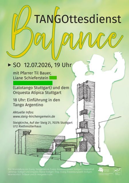 Tangottesdienst 2026 - Liane & Til - Stuttgart